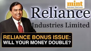 Reliance Industries 11 Bonus Issue Here’s What It Means For RIL Investors  Watch [upl. by Ssepmet837]