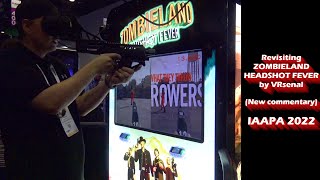 Zombieland Headshot Fever from VRsenal New commentary IAAPA 2022 [upl. by Kirbie402]