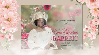 In Loving Memory Of  Vena Elizabeth BARRETT [upl. by Malha]