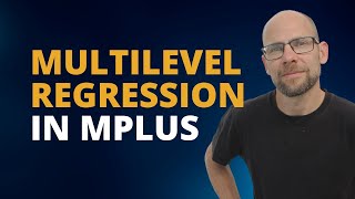 Multilevel random slope regression in Mplus [upl. by Lesli388]