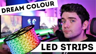 New LED Strips for the GAMING SETUP  Minger Smart WiFi Music LED Strips [upl. by Gensler249]