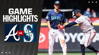 Braves vs Mariners Game Highlights 5124  MLB Highlights [upl. by Adnylem]