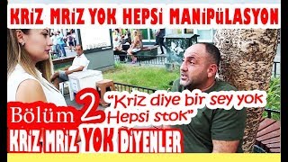 Türkiyede Ekonomik Kriz Var Mı Bölüm 2 Kriz Yok Diyenler [upl. by Sherwood]