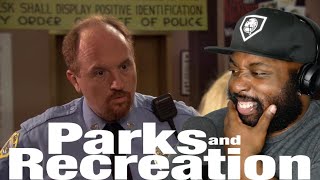 PARKS AND RECREATION S2 REACTION  Episodes 1 amp 2 [upl. by Deevan]