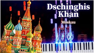 Moskau Dschinghis Khan 【 PIANO TUTORIAL 】 [upl. by Doria933]