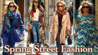 Spring Street Fashion 2024 Fashion Trends You NEED to LEARN Milan Street Style amp Shopping Walk [upl. by Tserof]