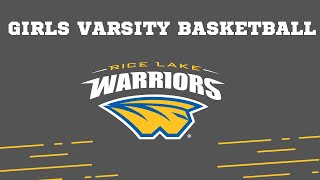 Rice Lake High School vs Eau Claire Memorial High School Womens Varsity Basketball [upl. by Evod]