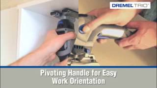 Dremel TRIO 6800 Multi Tool for Drilling Sawing Routing Sanding amp Tile Cutting [upl. by Inaja]