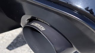 INSTALLING NEW MUFFLER TIPS ON DODGE CHARGER [upl. by Egroej984]