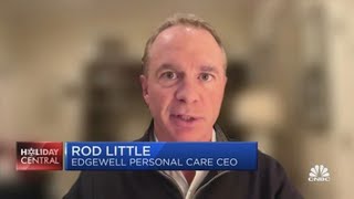 Edgewell CEO Rod Little on spending trends for personal care products [upl. by Mharg712]