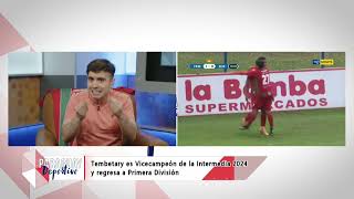 Entrevista al DT Arturo Villasanti y Lider Caceres de Tembetary [upl. by Narak]