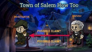 Town of Salem How to fake an Investigator claim NO CONSIGLIERE NO WITCH [upl. by Uziel]