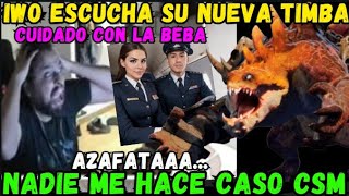 😂IWO ESCUCHA SU NUEVA TIMBA🤣CUIDADO CON LA BEBA😡 [upl. by Erlinna810]