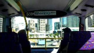 NWFB Enviro 500 5504 Crossing Sydney Harbour Bridge [upl. by Phira472]