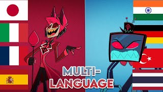 Hazbin Hotel quotStayed Gonequot  Multilanguage 12 languages [upl. by Molohs]