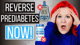 Dietitian Shares the PERMANENT Solution to REVERSING Prediabetes Naturally HINT  FOOD [upl. by Koerlin787]