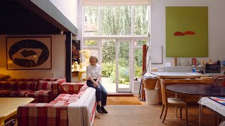 Tour the ArtFilled HomeStudio this Textile Designer has RENTED for 48 Years [upl. by Katinka]