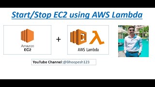 StartStop AWS EC2 Instance using Lambda  AWS Lambda Python  AWS Lambda Boto3  AWS Event Bridge [upl. by Enirok]