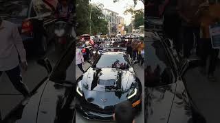 CHEVROLET CORVETTE C7 ❤️‍🔥😮 car corvette bangalore shorts [upl. by Janot]