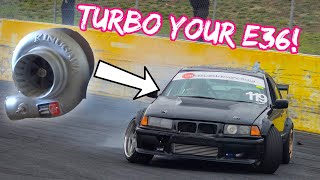 HOW TO TURBO YOUR BMW E36 [upl. by Elamaj]