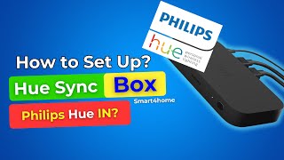 How to Set Up Hue Sync Box in 2024  How do I connect my Philips hue sync box to my TV [upl. by Amerd]