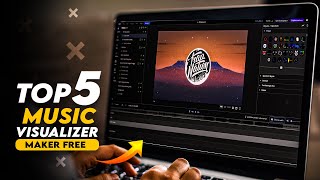 TOP 5 Free Audio Visualizer Maker Online 2023  No Watermark [upl. by Eversole329]