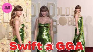 OMG Taylor Swift STUNS at Golden Globe Awads 2024 [upl. by Lim]