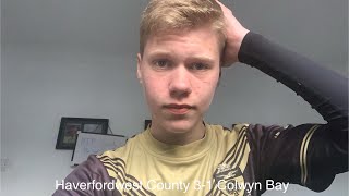 Haverfordwest County 31 Colwyn Bay match reaction [upl. by Sucramat]