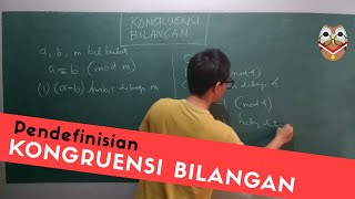 Kongruensi Bilangan  Pendefinisian [upl. by Ethe]