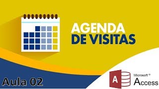 Agenda no Excel com BD Access Aula 02 [upl. by Plotkin]