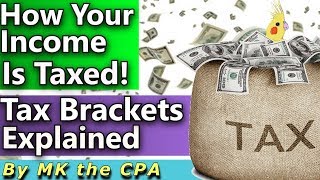 How Income Tax Affects Your Income • How Federal Income Tax Brackets Work [upl. by Nosnaj923]