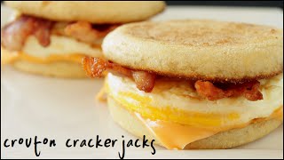 Homemade McDs Egg McMuffins  How to Make Your Own McMuffin [upl. by Amjan]