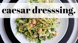 Vegan Caesar Dressing [upl. by Takeshi]