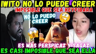 😡IWITO NO PUEDE CREER QUE ES KEYPIBARA😂ES MÁS PERSPICAZ Y SAGAZ😱 [upl. by Joyann707]