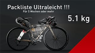 Bikepacking Ausrüstung – Radreise Packliste  Teil 2 HINWEIS⚠️ Aktuelles Video unten verlinkt [upl. by Wise]