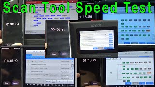 Doing a System Scan to see which Scan Tool is Fastest Autel Xtool Launch [upl. by Barcroft]