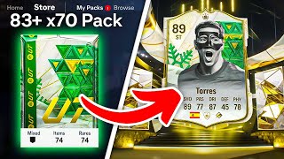 83 x70 500K WINTER WILDCARD PACKS 😲 FC 24 Ultimate Team [upl. by Oringa]