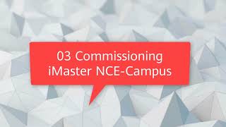 How to Install iMaster NCECampus Singlenode System in Preinstallation Scenario（NCE） [upl. by Seligmann]