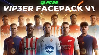 FacePack V1 AIO By ViP3eR For FC 25  Tutorial  TU4 [upl. by Town]