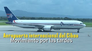 Aeropuerto Internacional del Cibao PlaneSpotting aviation aeropuerto planespotting [upl. by Diandre]