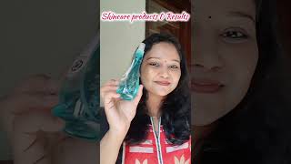 Skincare products amp Results skincare skincareroutine skincaretips reels youtubeshorts [upl. by Lorn144]