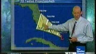 TWC TD 12 Katrina coverage 2005 Clip 1 [upl. by Jaela]