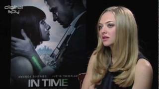 Amanda Seyfried on In Time Women in heels with guns are awesome [upl. by Millwater]