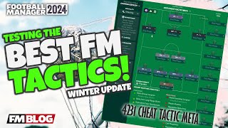 4231 CHEAT TACTIC META  Testing the Best FM24 Tactics  Football Manager 2024 [upl. by Tada]