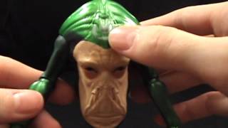 Green Lantern Movie Masters Gallius Zed Figure Review [upl. by Zedecrem955]