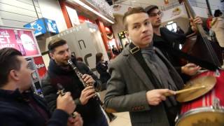 Bucovina Flash Mob  Otopeni Henri Coanda [upl. by Fellows]