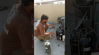 New compressor installation dubai accooling airconditioner accompressor accompagnement ac [upl. by Salomo]