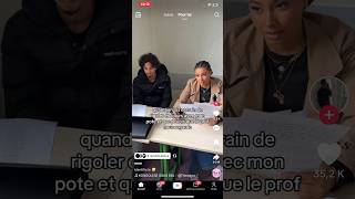 prof regarde rire pote reels school classe tiktok repost memes faitesmoipercer [upl. by Jun]