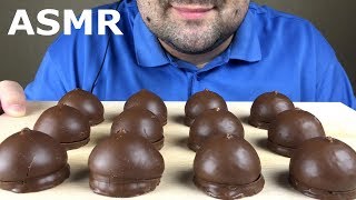 ASMR CHOCOLATE COVERED MARSHMALLOWS CAKES Soft Eating Sounds Mukbang NO TALKING [upl. by Eugenie]