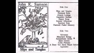 John K Samson Slips and Tangles Demo Cassette FULL ALBUM 1993 Propagandhi Weakerthans [upl. by Yht]